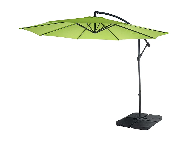 Parasol déporté protection solaire 360 x 295 x 235 cm 04_0000941