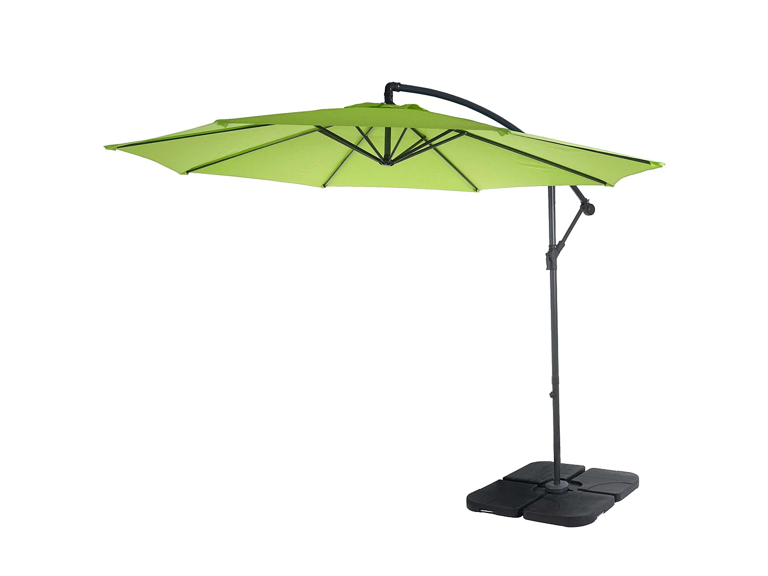 Parasol déporté protection solaire 360 x 295 x 235 cm 04_0000941