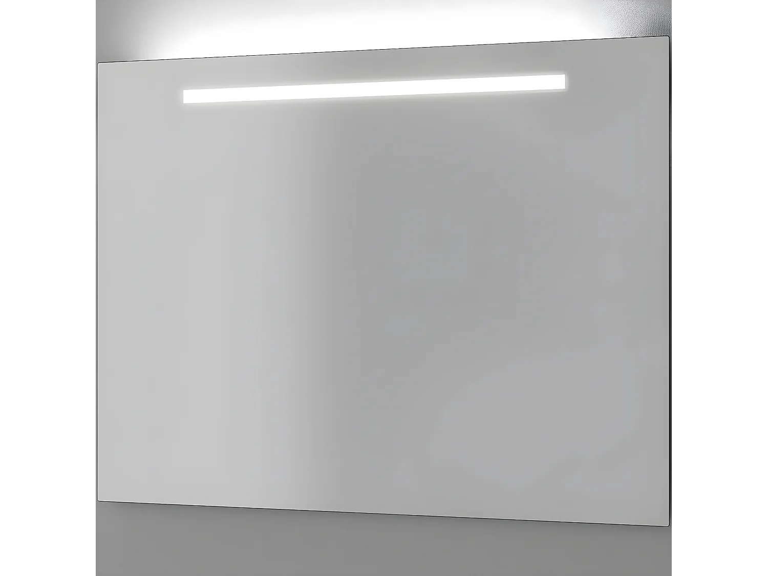 Meuble de salle de bain suspendu vasque intégrée 90cm 2 tiroirs Bleu + miroir + colonne ouverture droite - Soho