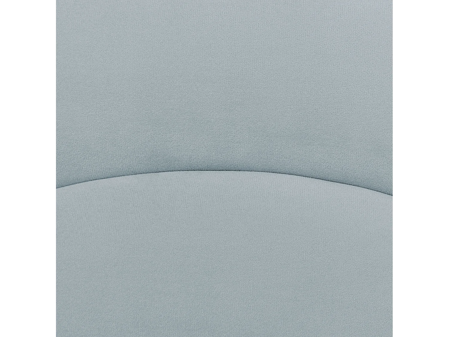 Lit d'enfant Velours ANET 90 x 200 cm Bleu clair