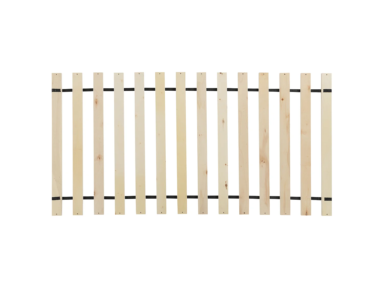 Lit simple en velours bleu clair 90 x 200 cm ANET