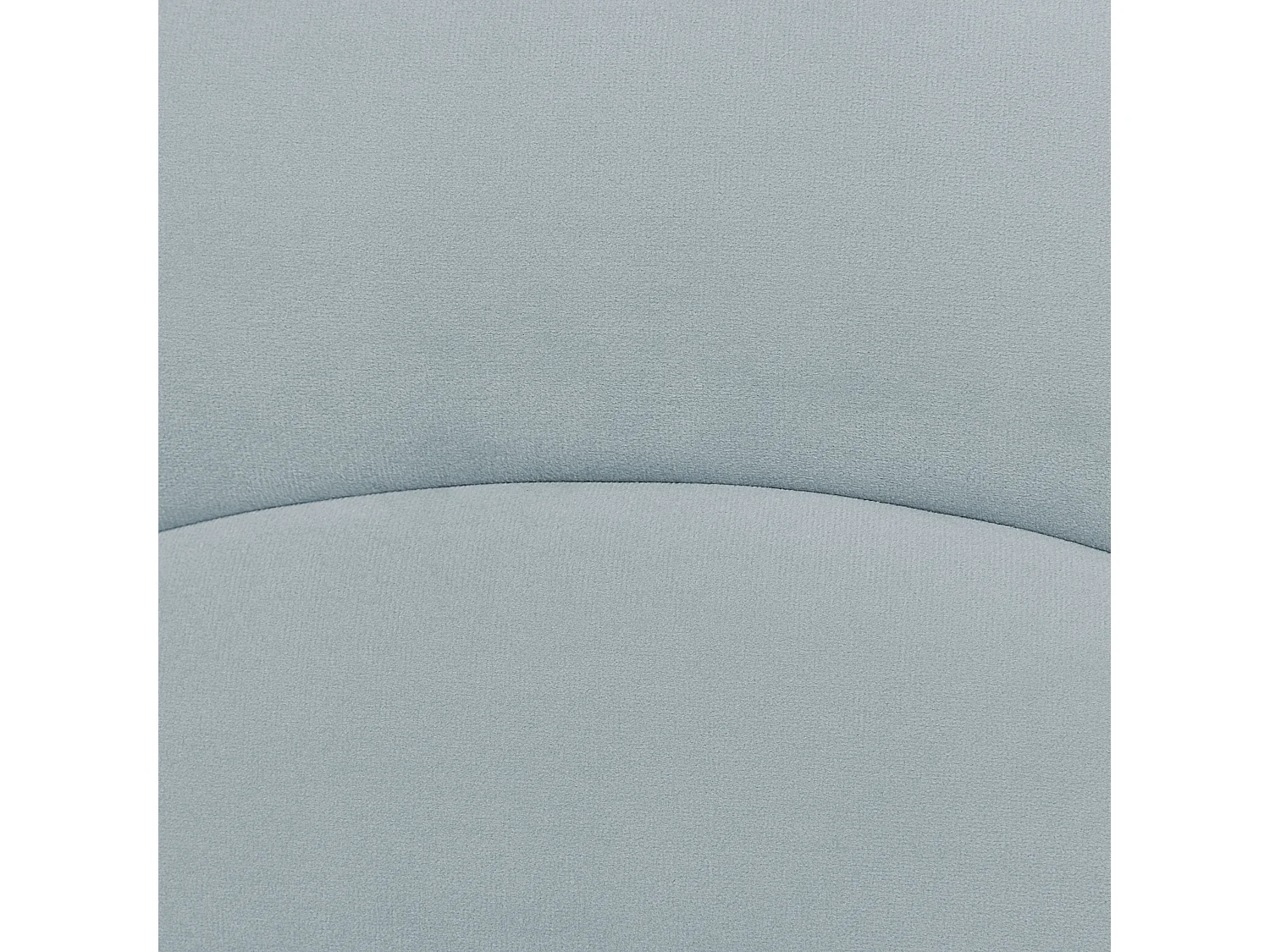 Lit simple en velours bleu clair 90 x 200 cm ANET