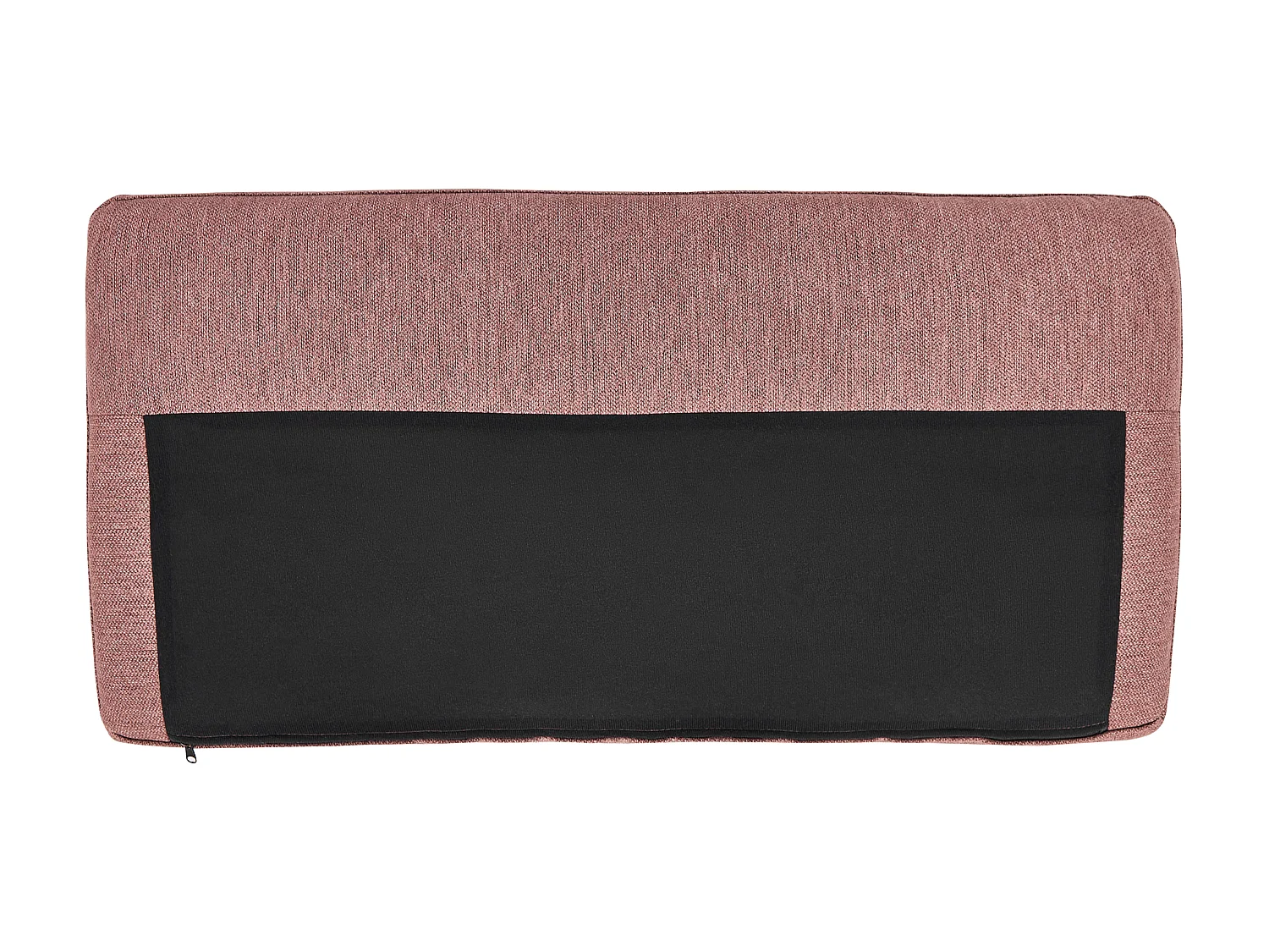 2-Sitzer Ecksofa mit hohen Metallbeinen rosa rechtsseitig Glamour Modern Breda