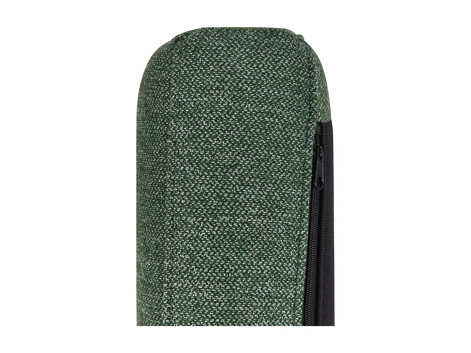 Canapé d'Angle Moderne Côté Droit Canapé 2 Places avec Pieds en Métal en Tissu Vert Foncé Dossier Rembourré Breda