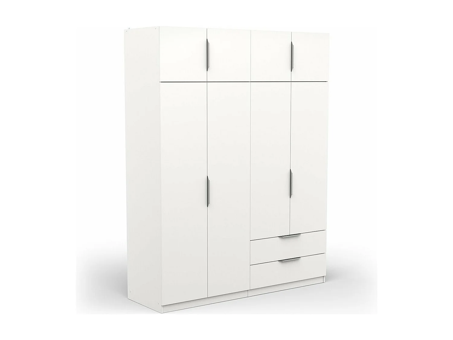 Roupeiro AMBIHOME SHADE 14 - Branco, C157xP51xA203cm