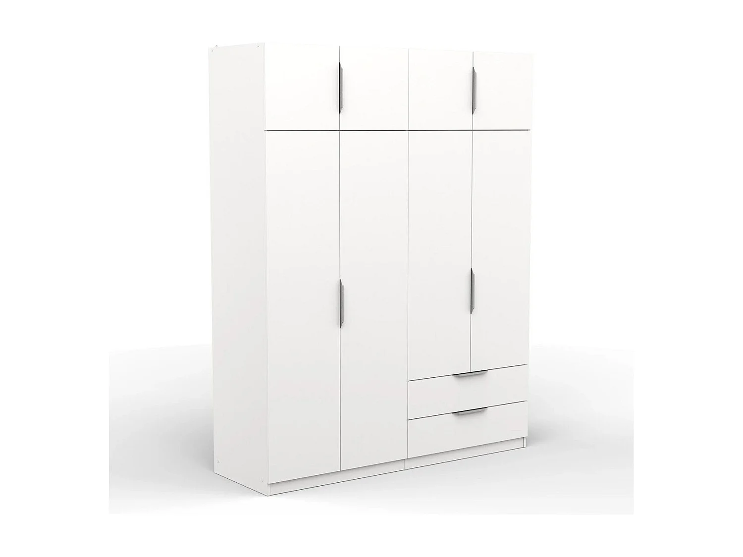 Roupeiro AMBIHOME SHADE 14 - Branco, C157xP51xA203cm