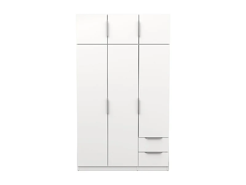 Armadio 6 ante e 2 cassetti Ghost - L119,4 cm