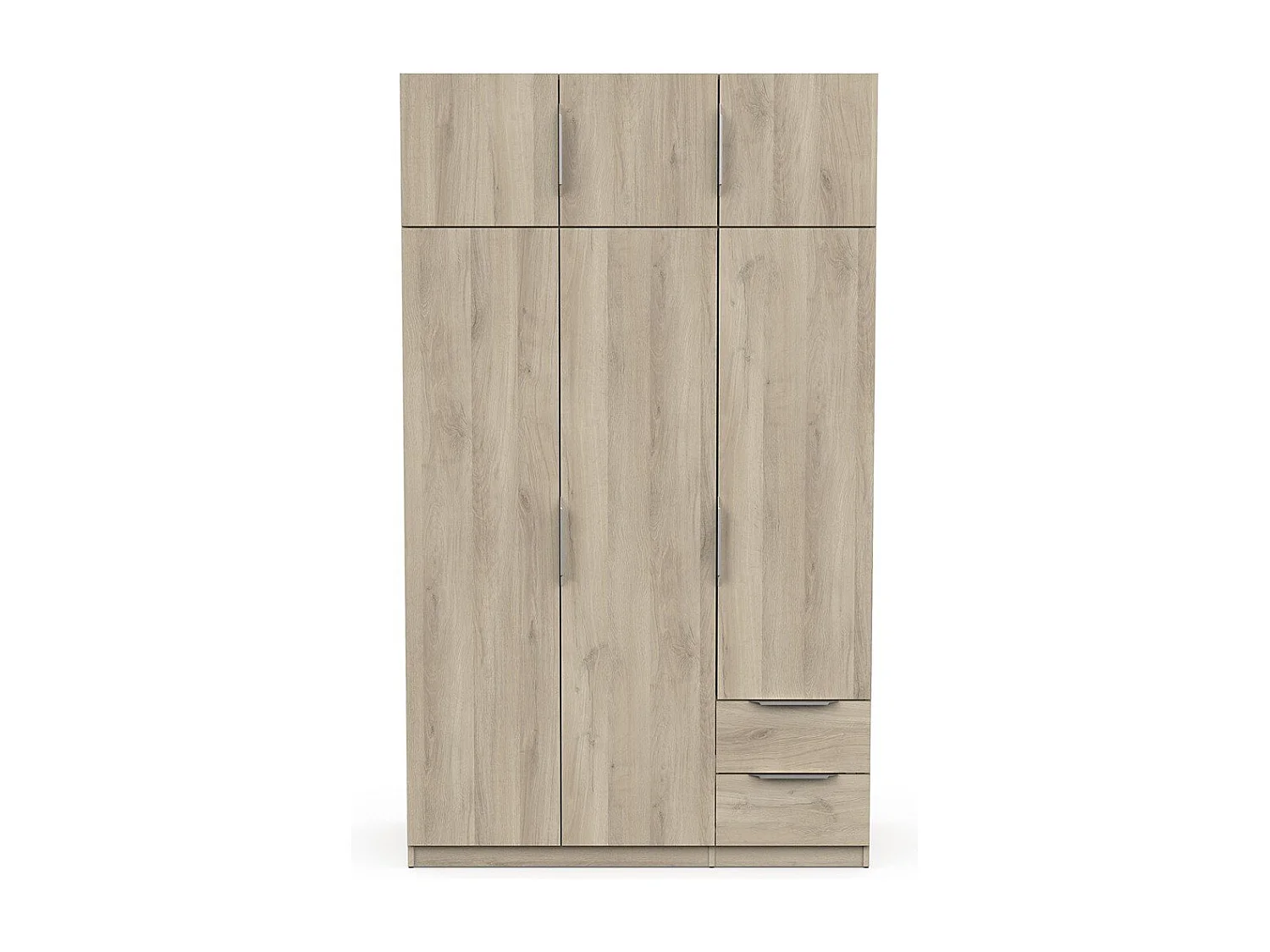 Kast 6 deuren en 2 laden Ghost - L119,4 cm