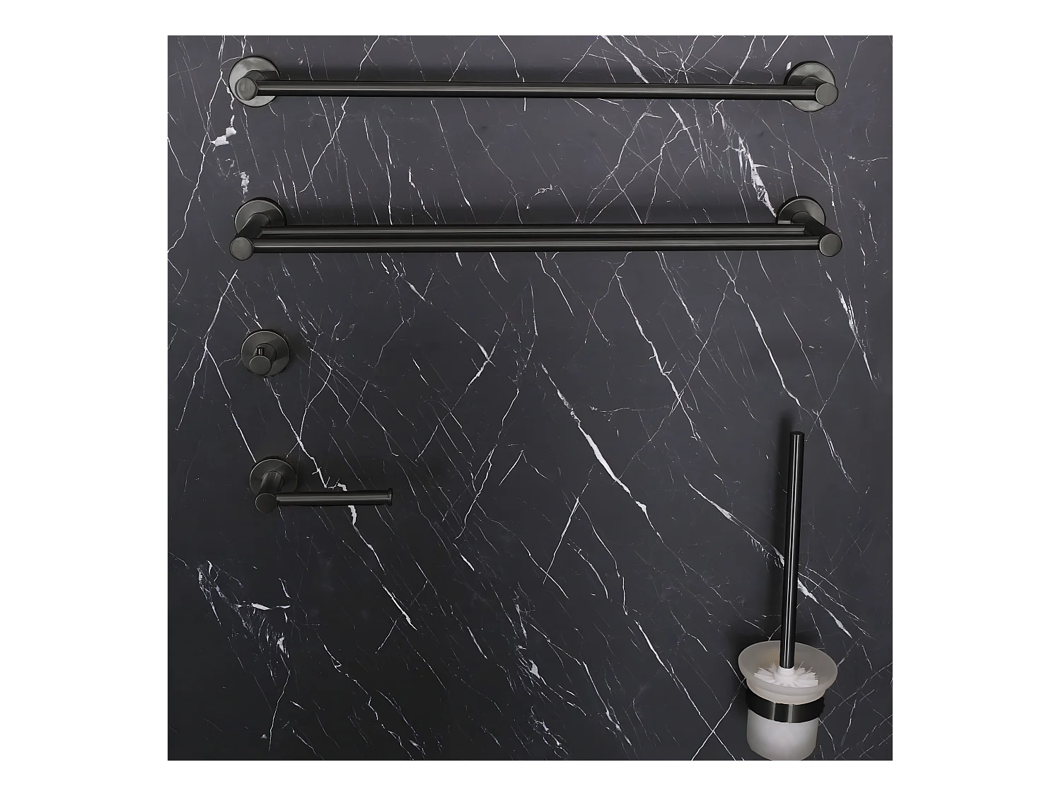 Luisa WC-Bürste grau Essebagno