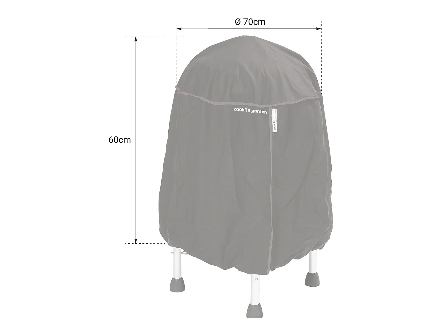 Housse pour barbecue boule