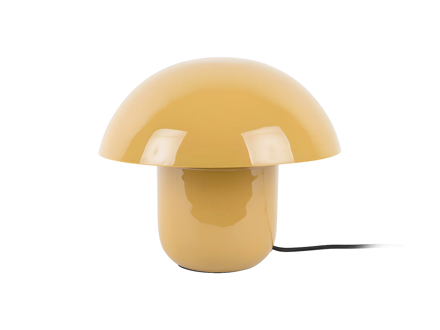 Fat Mushroom - Lampe à poser champignon en métal - Jaune