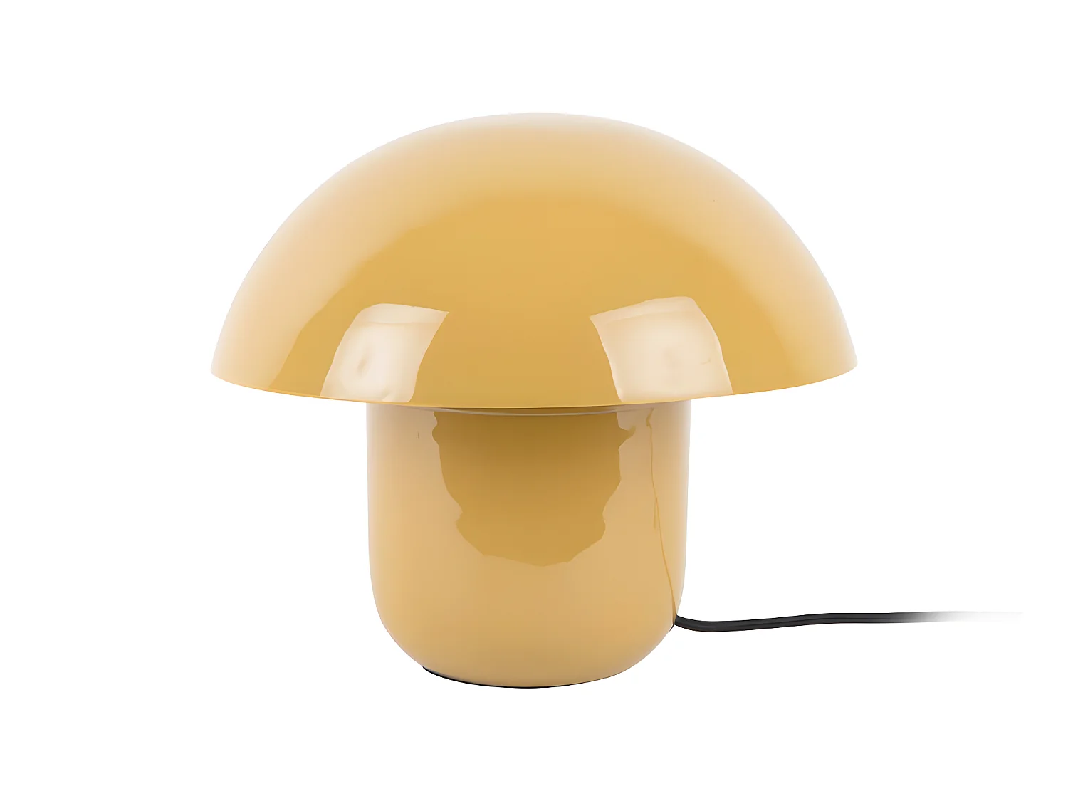 Fat Mushroom - Lampe à poser champignon en métal - Jaune