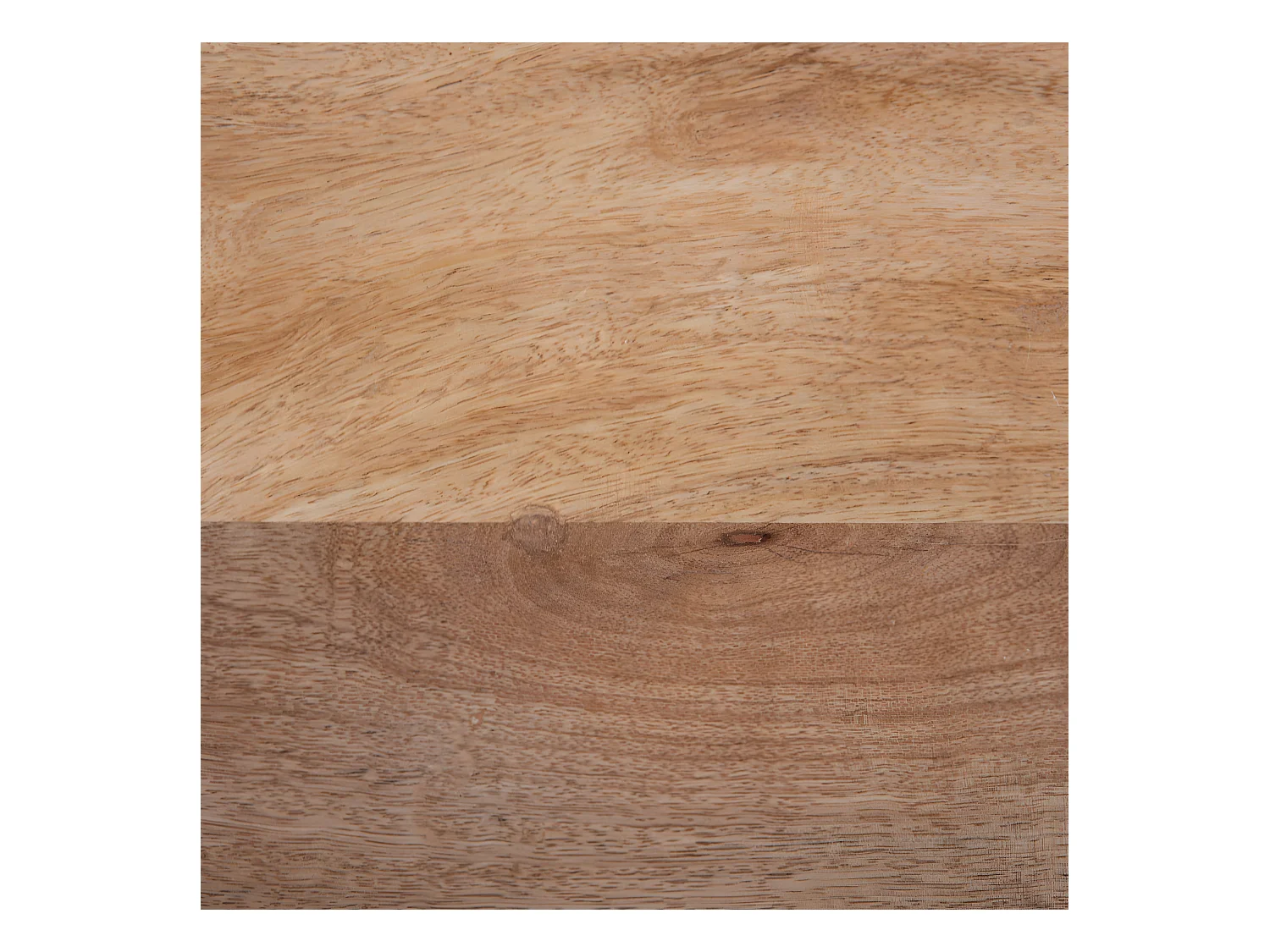 Force - Table d’appoint en bois de manguier ø35,5cm - Bois clair