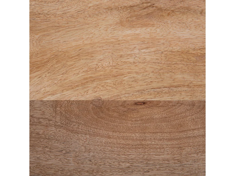 Force - Table d’appoint en bois de manguier ø30cm - Bois clair
