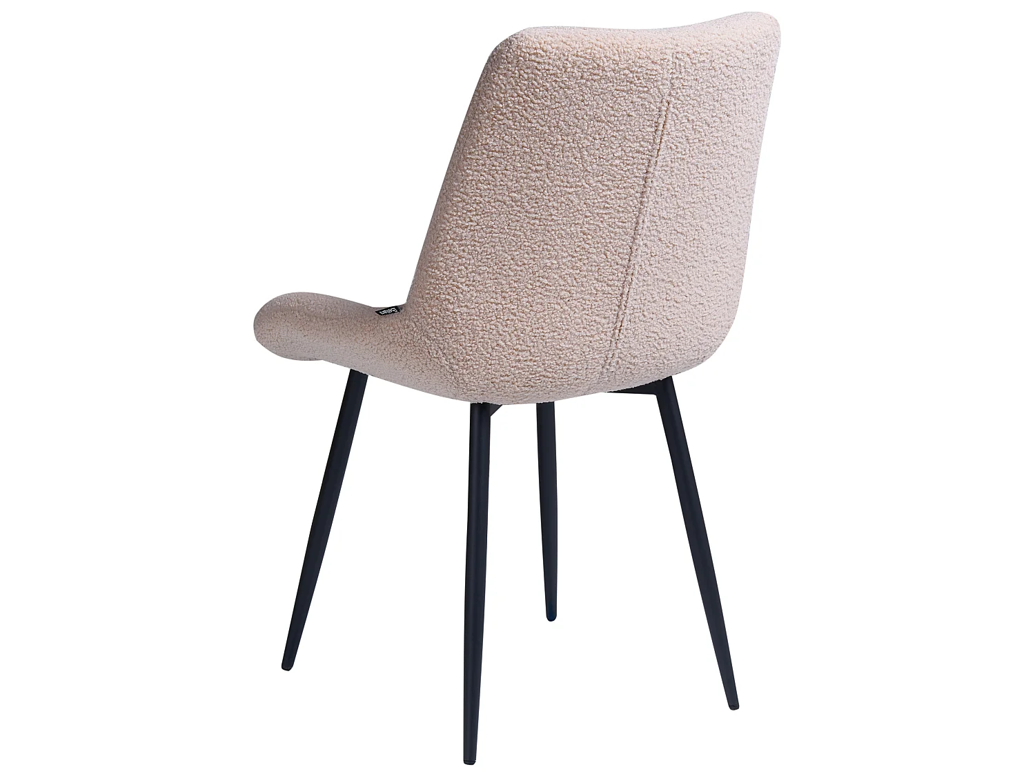 Lot de 2 chaises de salle à manger AVILLA Bouclé Beige