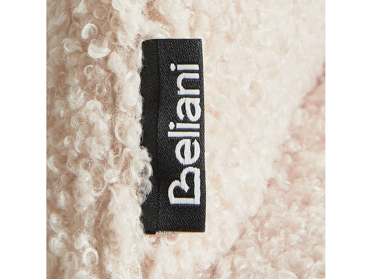 Lot de 2 chaises de salle à manger ONAGA Bouclé Beige