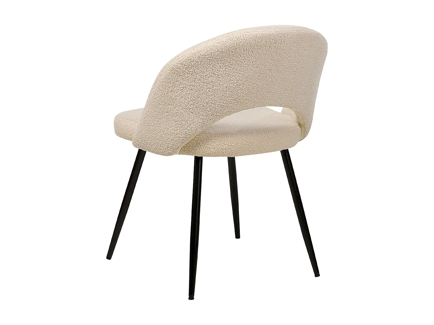 Set van 2 eetkamerstoelen ONAGA Bouclé Beige