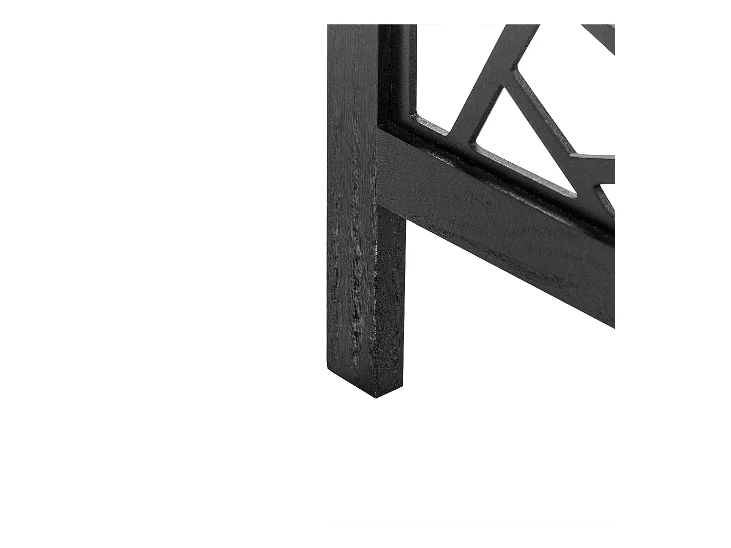 4-panelowy parawan pokojowy PIANLARGO Czarny 163 cm 170 cm