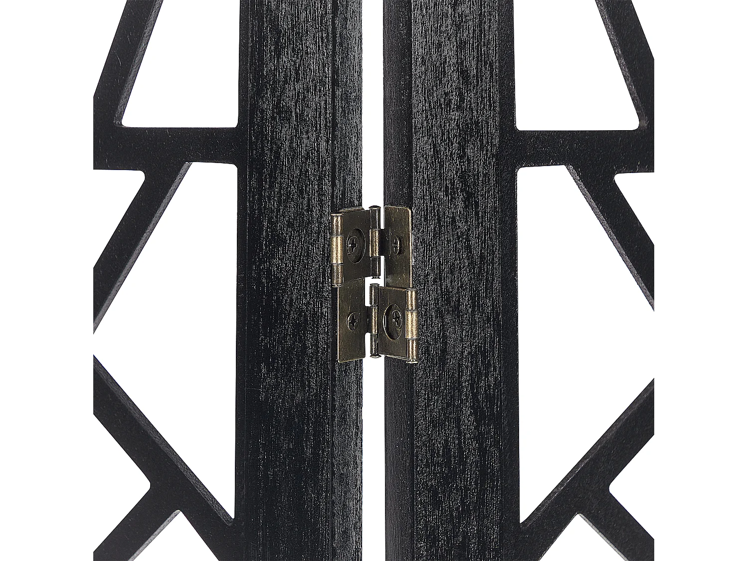 Separador de ambientes de 4 paneles PIANLARGO Negro 163 cm 170 cm