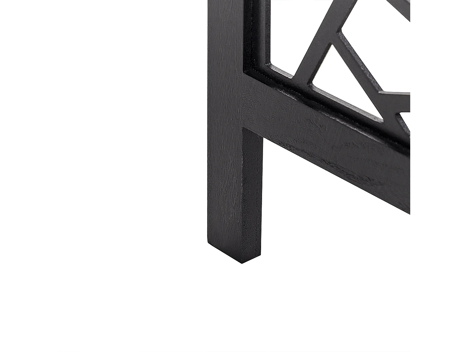 Separador de ambientes de 4 paneles PIANLARGO Negro 163 cm 170 cm