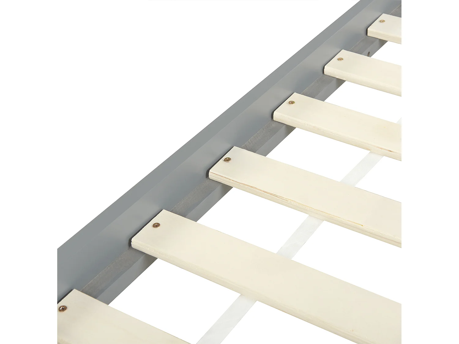 Hoogslaper Dennenhout REGAT 90 x 200 cm Grijs