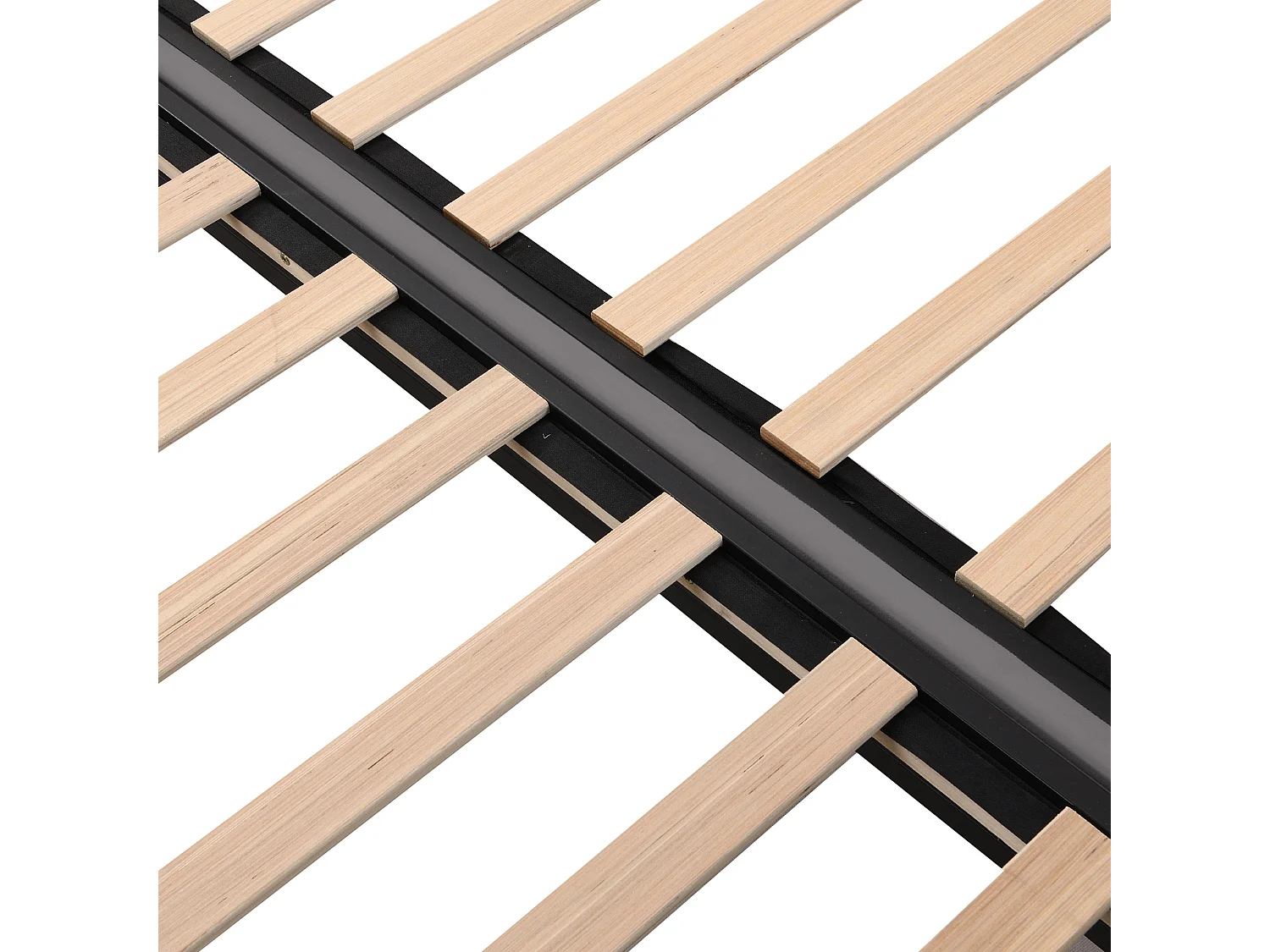 Fluwelen onderschuifbed 180x200 cm - lattenbodem - grijs