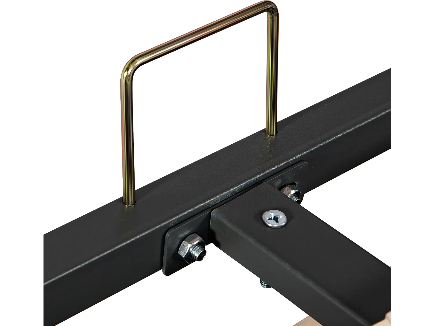 Łóżko z weluru z stelażem na listwy + regulowane wezgłowie - 160x200cm - Szare