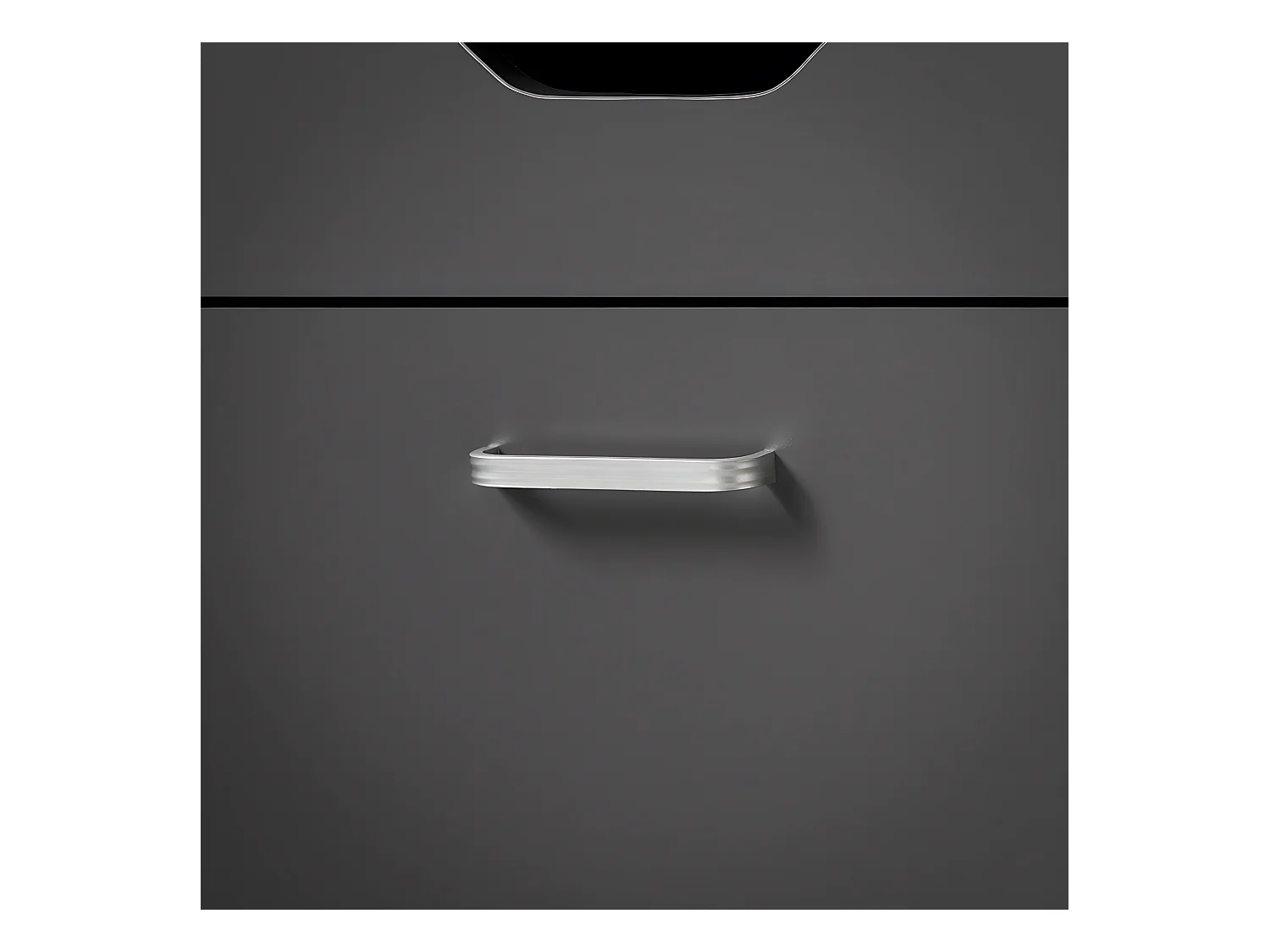 Ławka na buty z siedziskiem i pojemnik Szary FSR95-HG