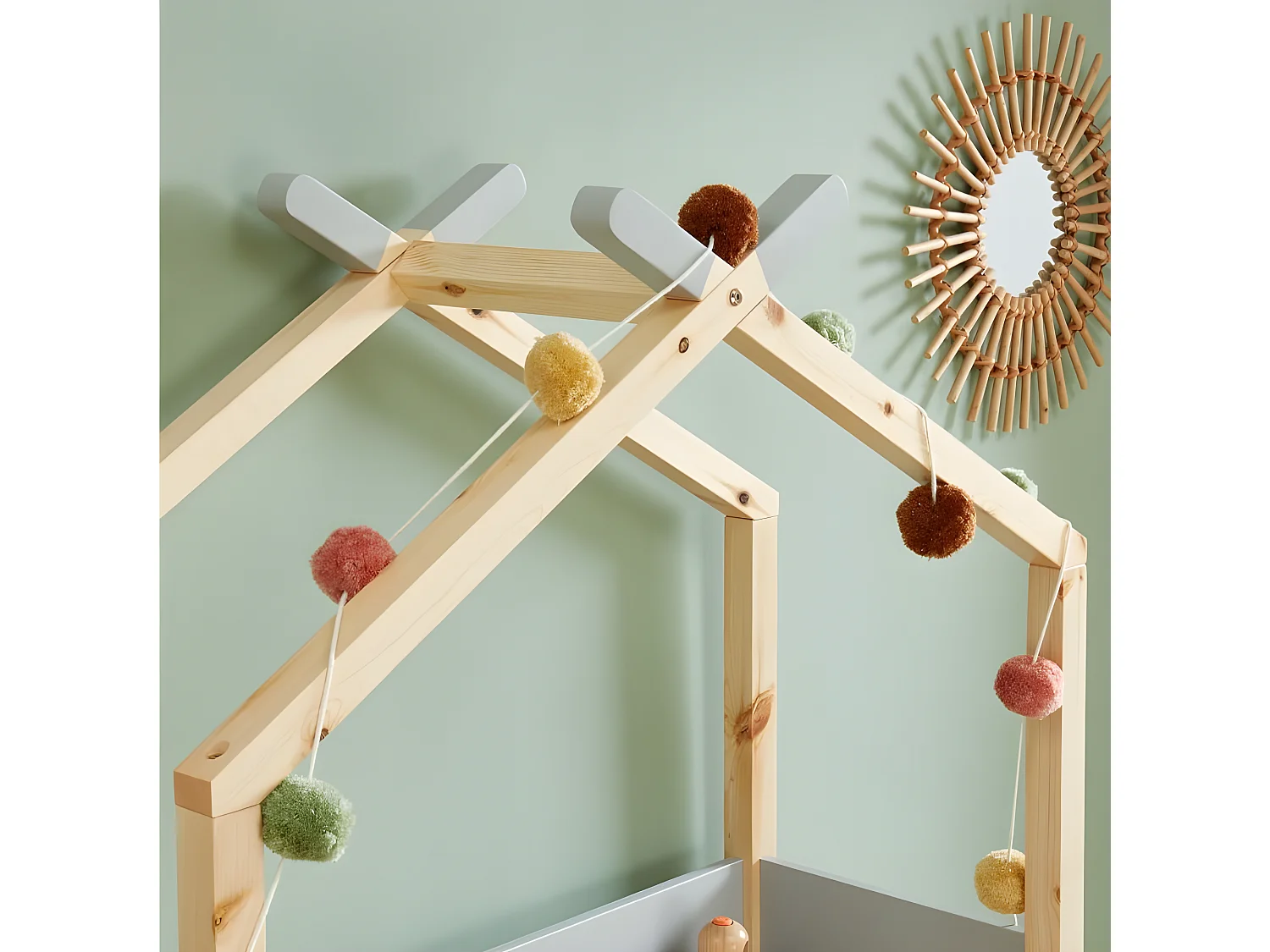 Bureau enfant évolutif Gris - Laïba Kids