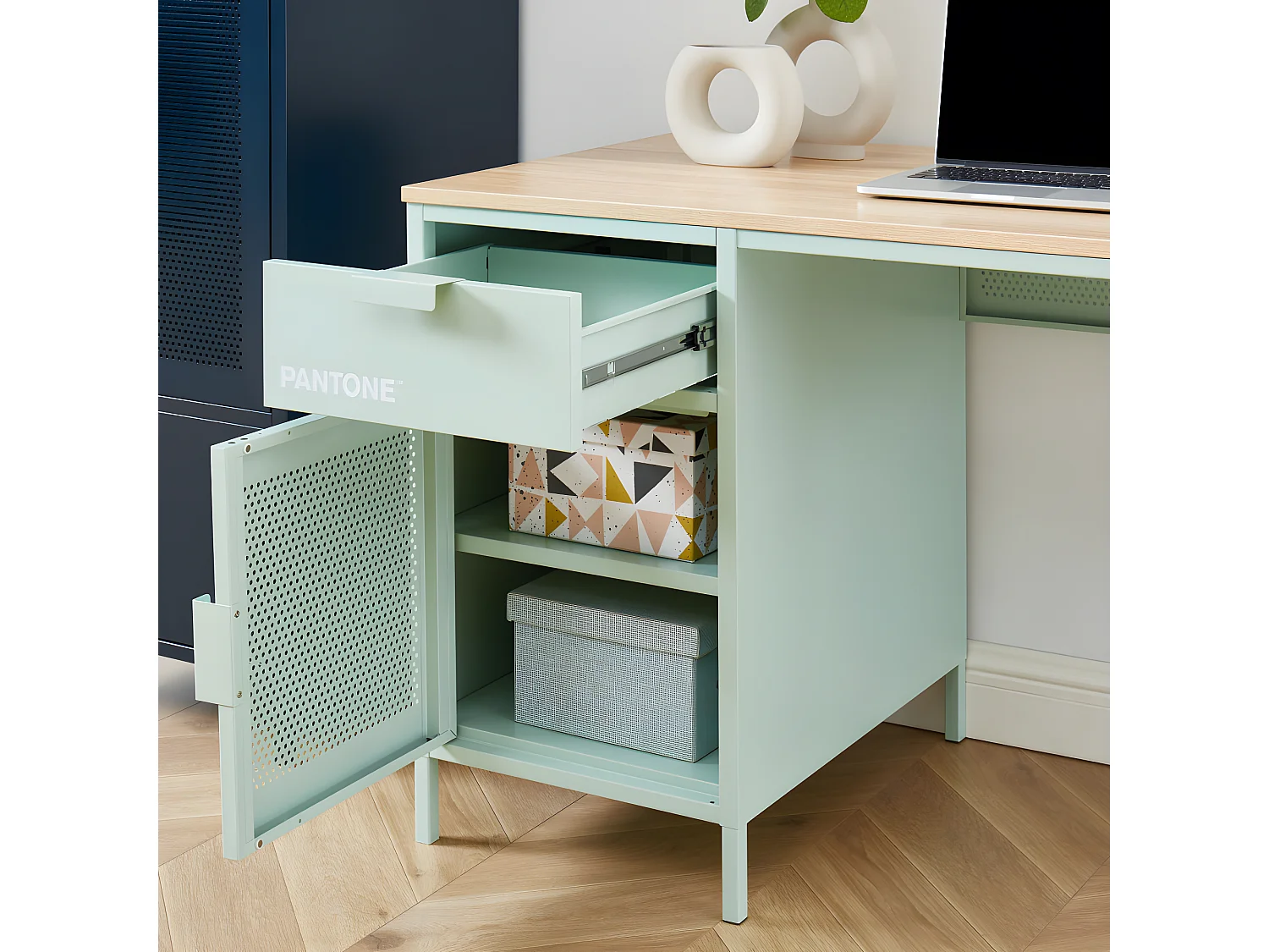 Bureau enfant évolutif Gris - Laïba Kids