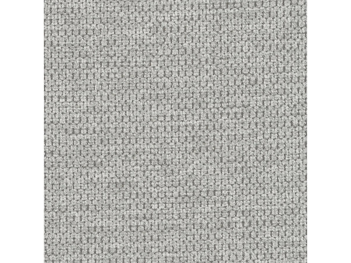 Canapé d'angle convertible 3 places en tissu gris clair BLISS