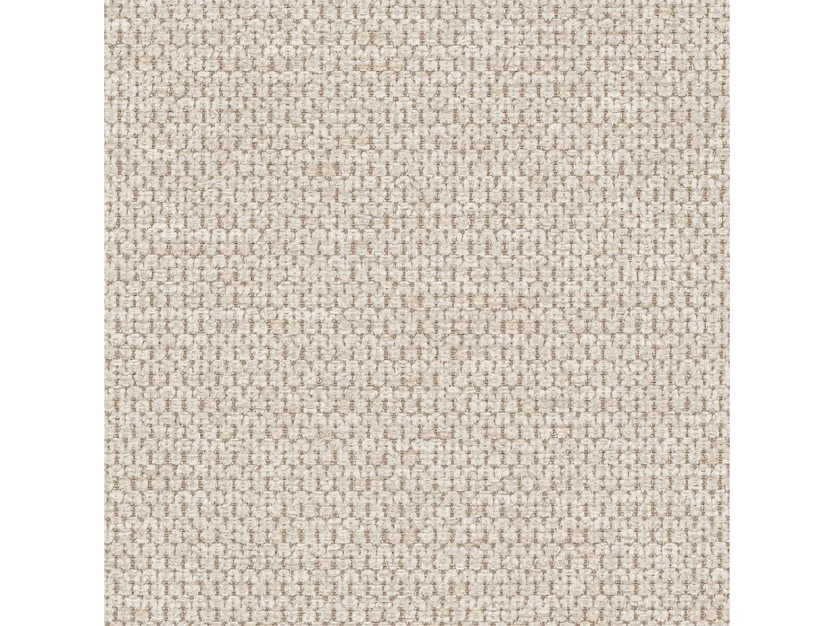 Canapé d'angle convertible 3 places avec coffre en tissu beige