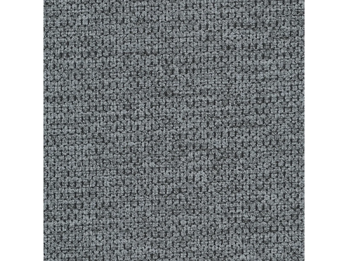 Canapé d'angle convertible 3 places avec coffre en tissu gris