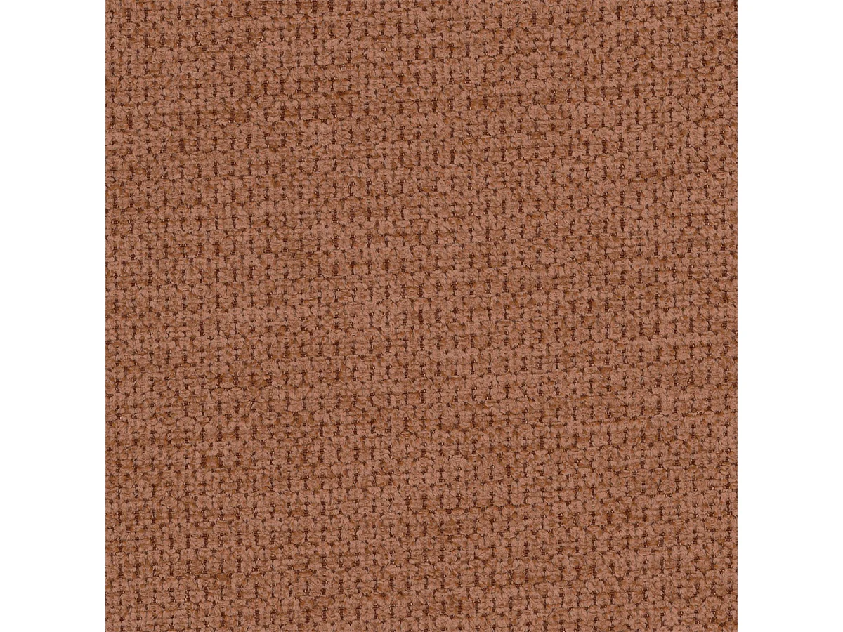 Canapé d'angle convertible 3 places avec coffre en tissu cuivré