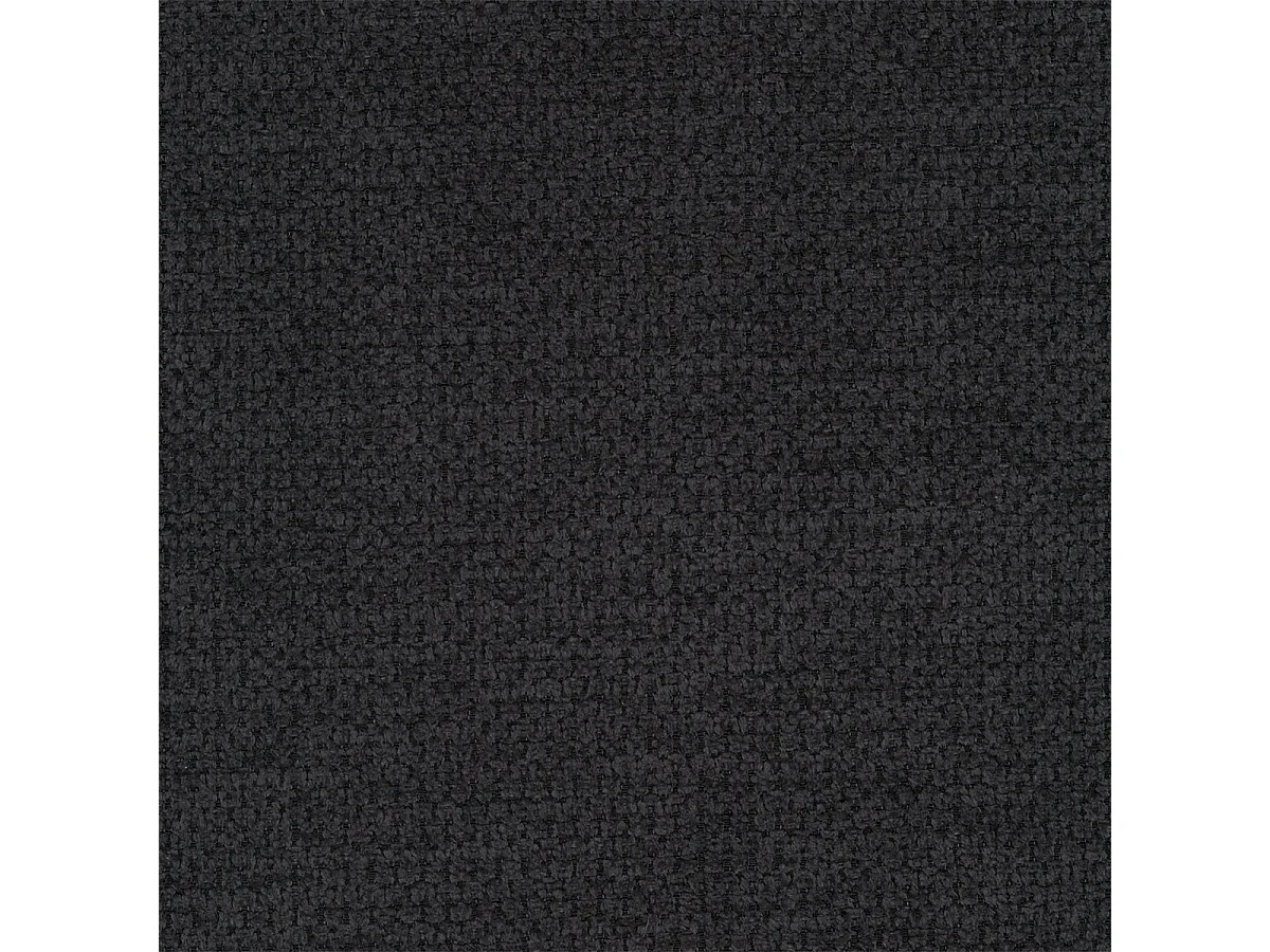 Canapé d'angle convertible 3 places en tissu gris foncé BLISS