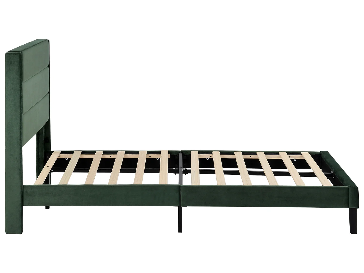 Lit adulte Lit rembourré cadre de lit - lit simple rembourré 90 x 200 cm - Sweiko