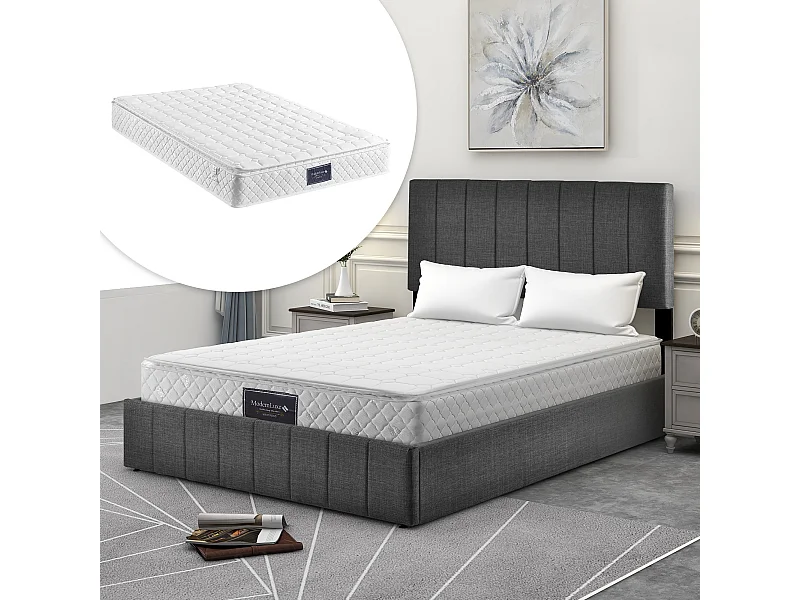 Lit adulte Lit double hydraulique 140x200cm - Sweiko