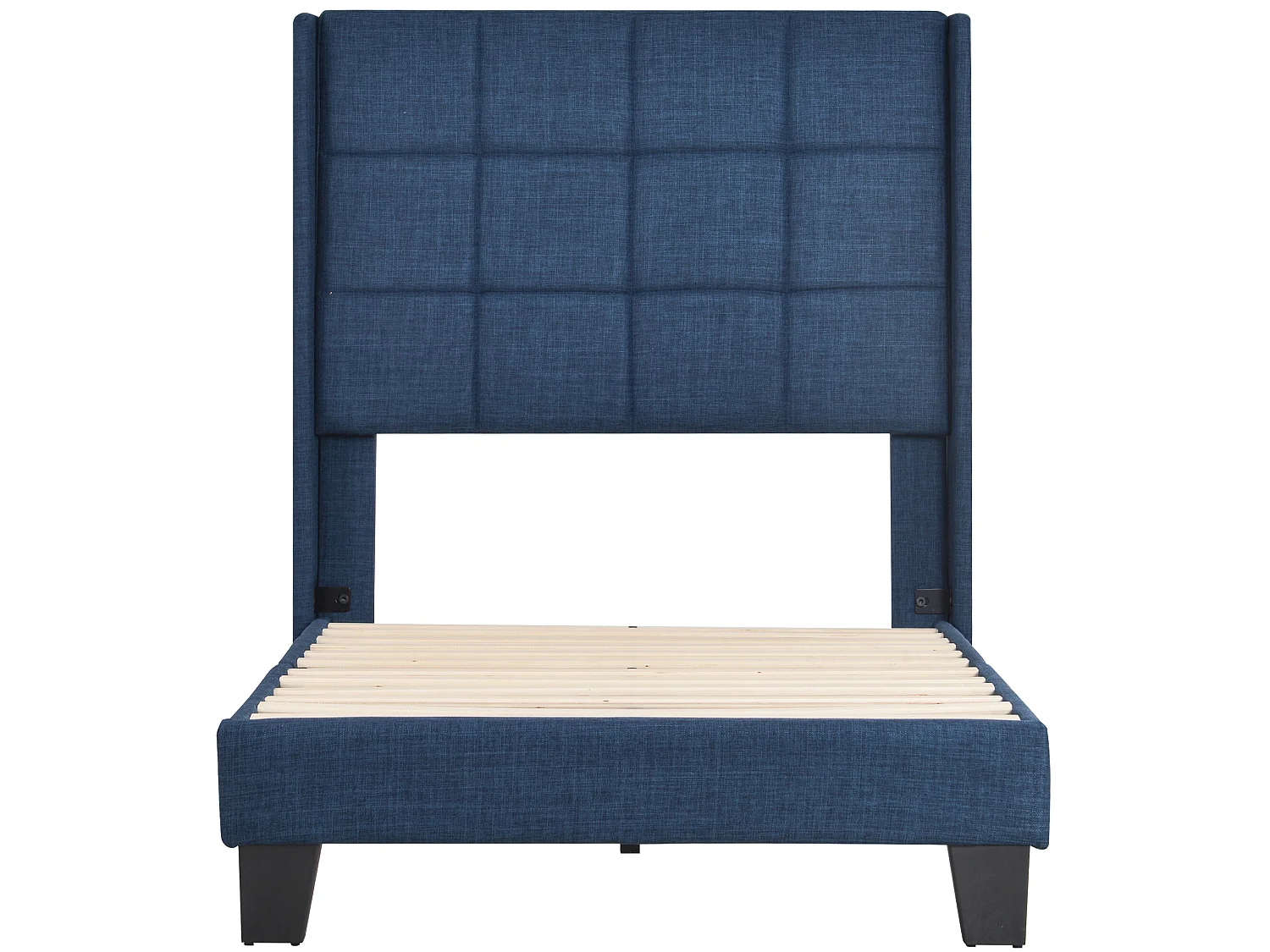 Lit adulte Lit capitonné design moderne, lit simple 90x200cm - Sweiko