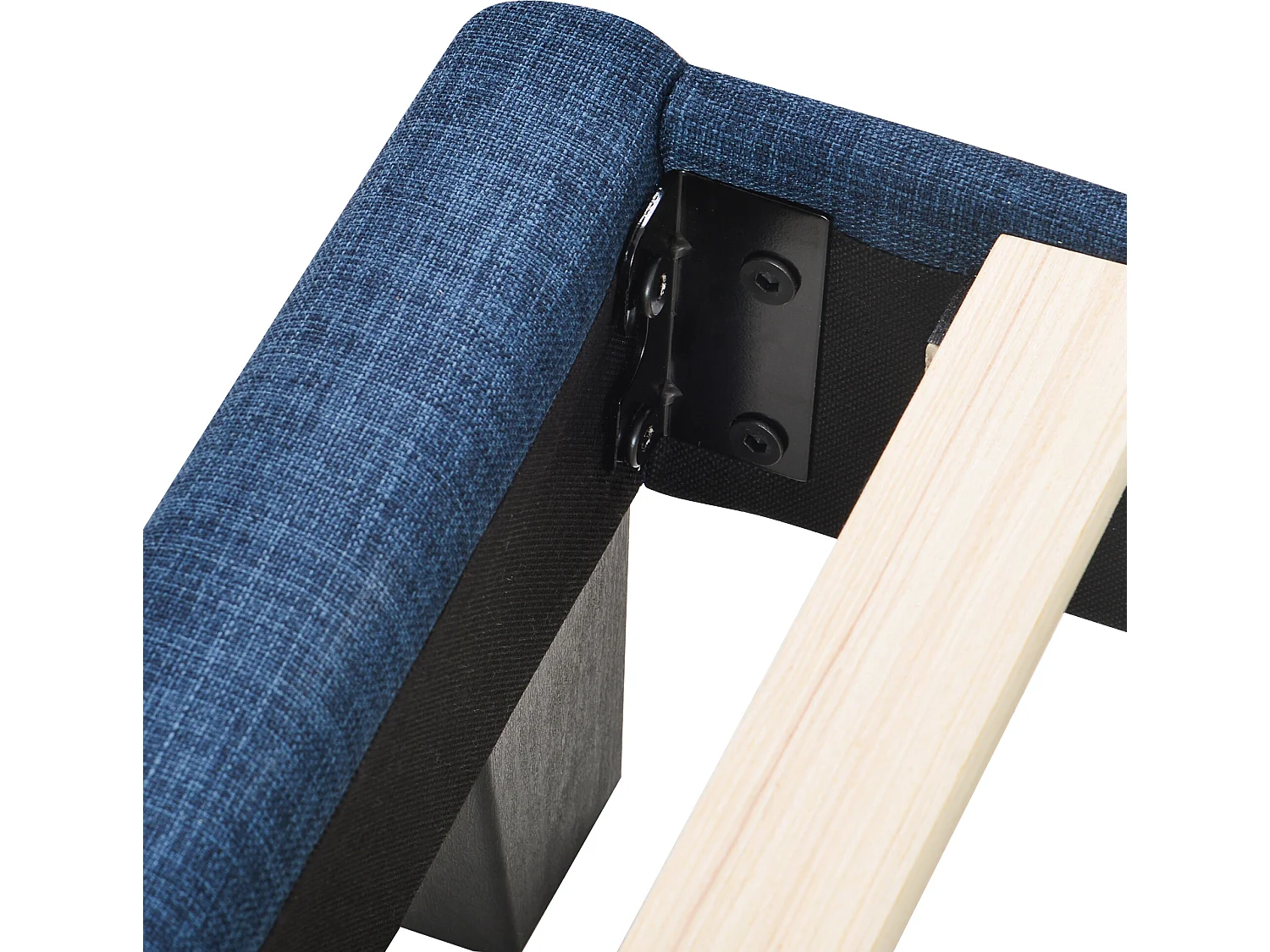 Lit adulte Lit capitonné design moderne, lit simple 90x200cm - Sweiko