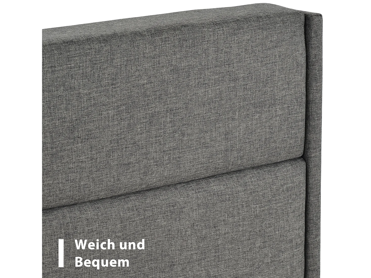 Lit adulte Lit rembourré cadre de lit - 90 x 200 cm - Sweiko