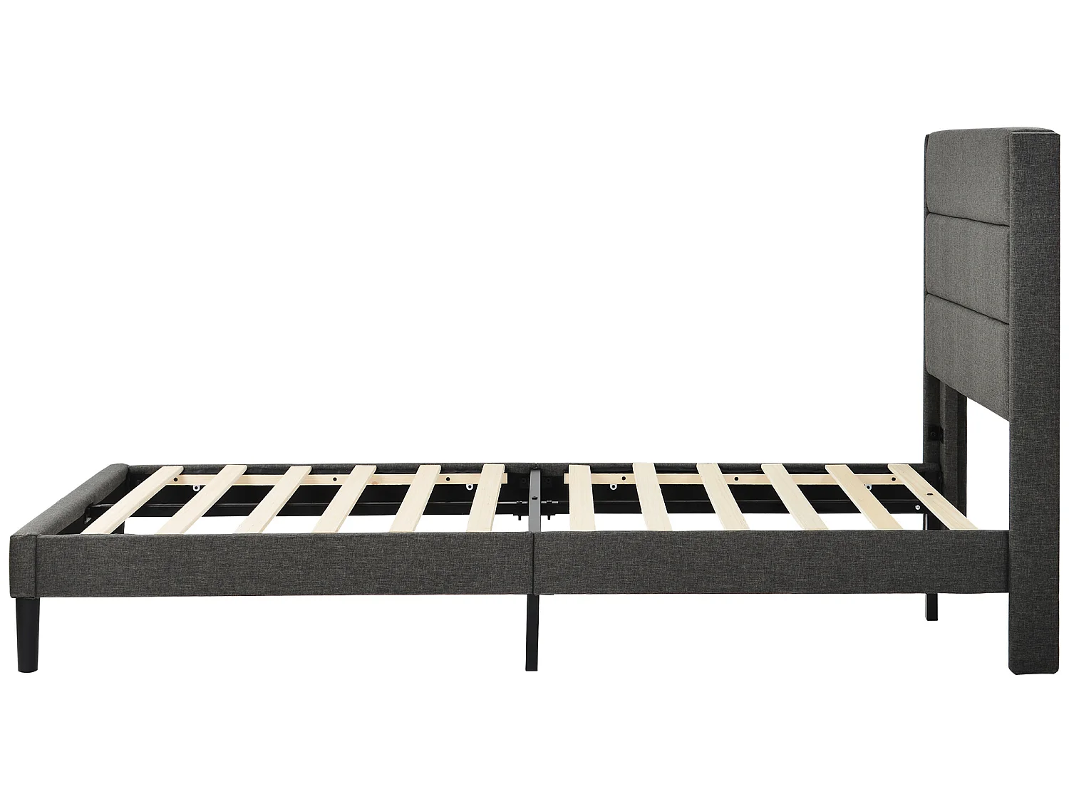 Lit adulte Lit rembourré cadre de lit - 90 x 200 cm - Sweiko