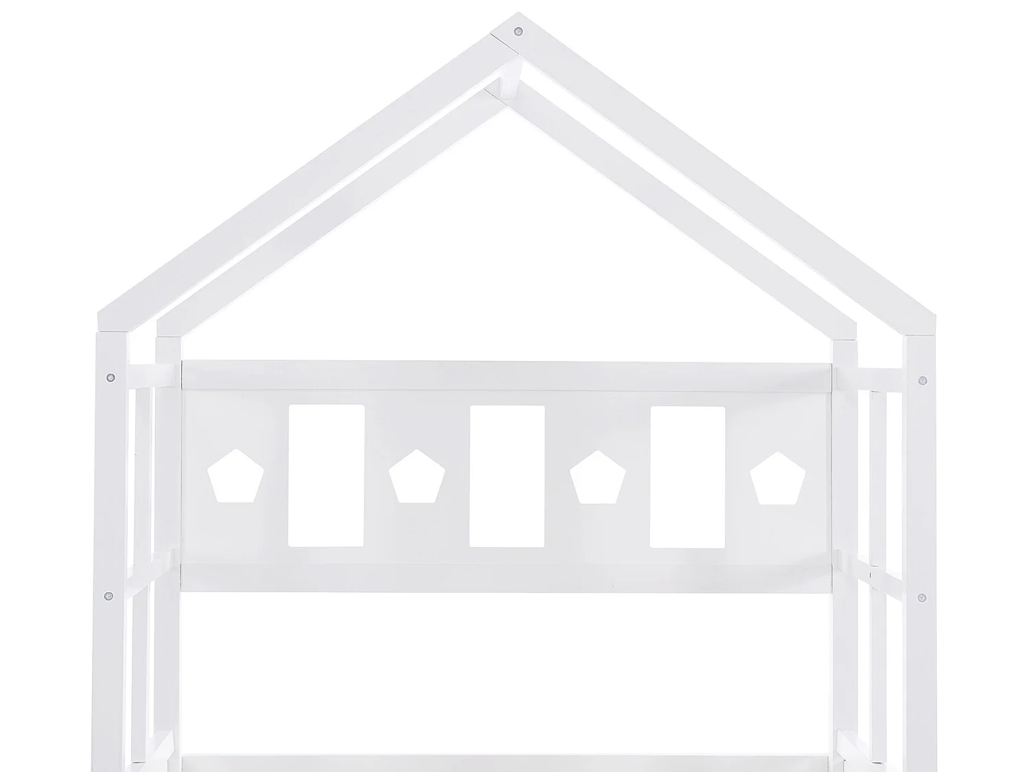 lit gigogne avec tiroirs - 90 x 200 cm - sommier à lattes - Blanc - Sweiko