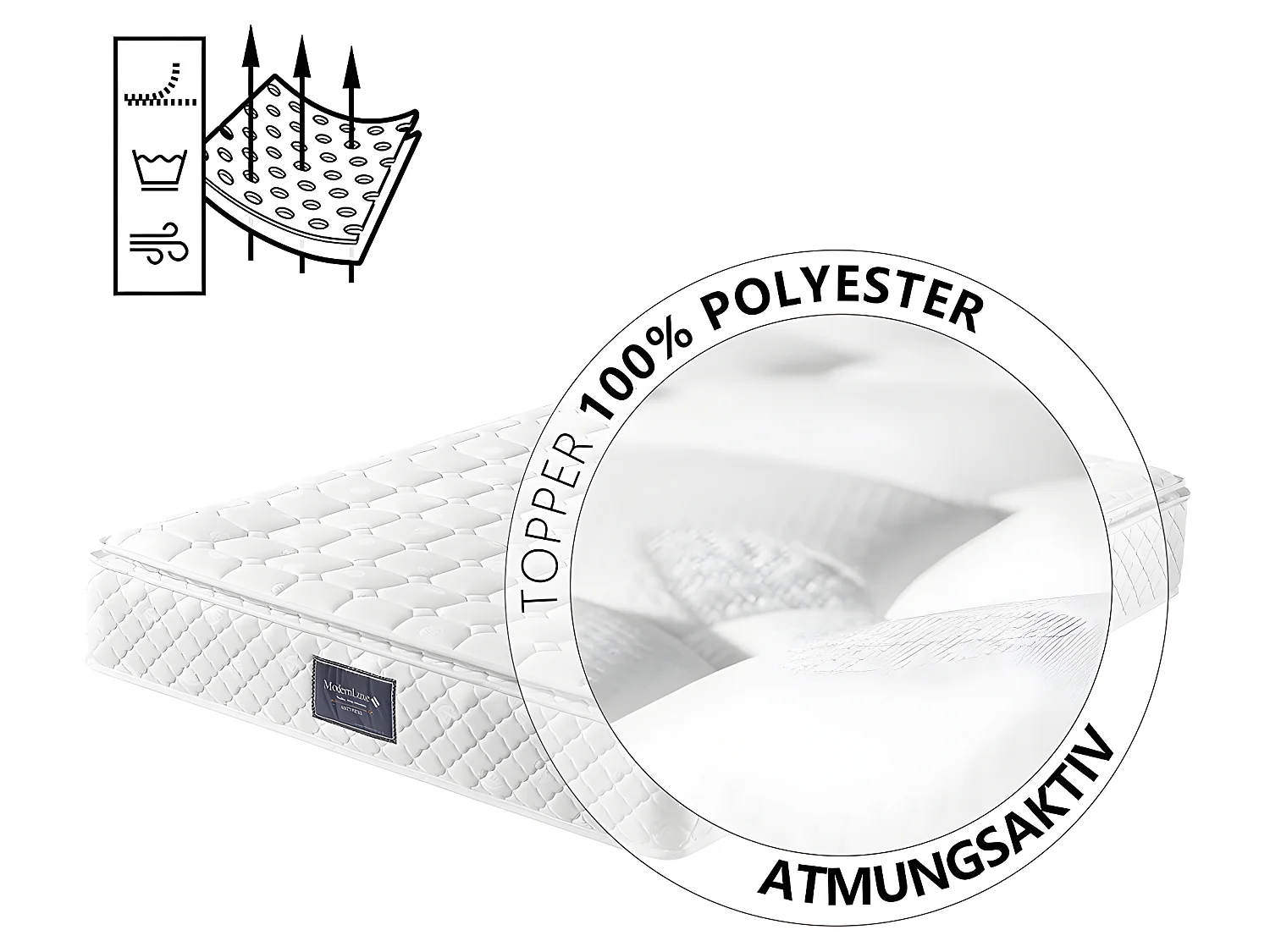 Lit coffre adulte capitonnée - 140 x 200 cm station de charge USB - chevets intégrés avec LED - Gris - Sweiko