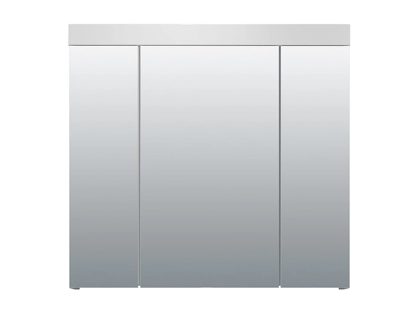 Wit medicijnkastje met spiegel Divone 80 cm