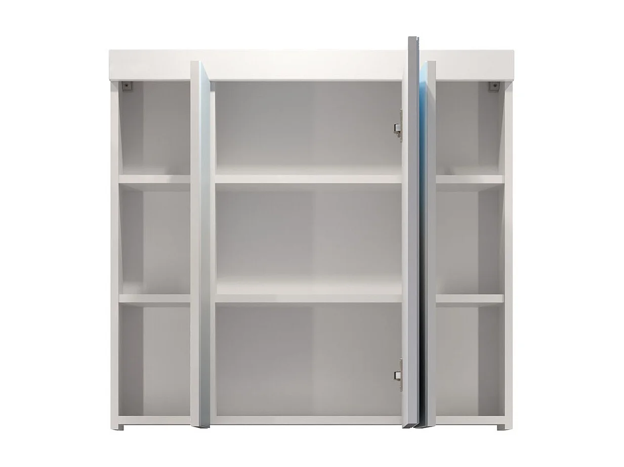 Wit medicijnkastje met spiegel Divone 80 cm