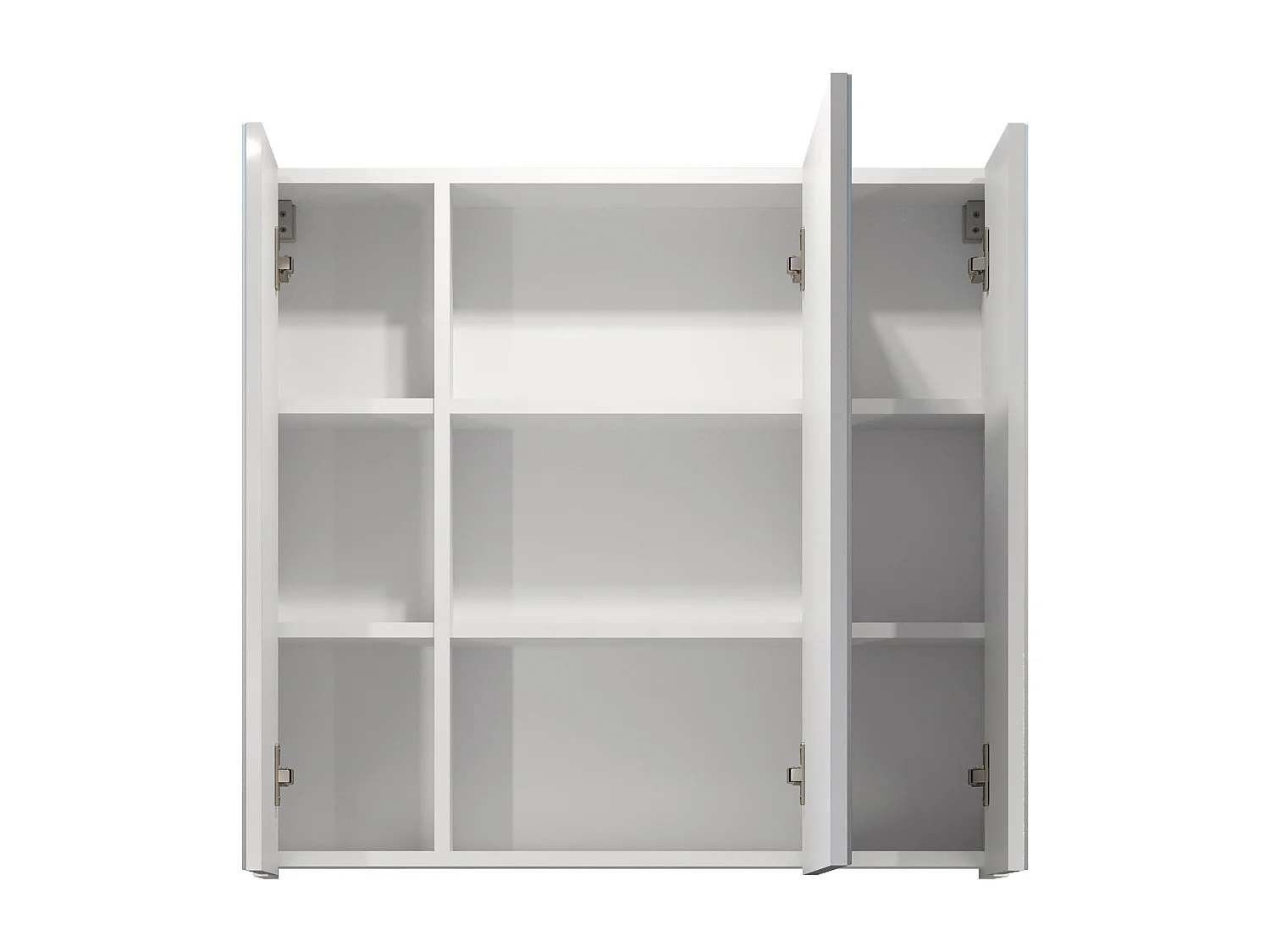 Wit medicijnkastje met spiegel Divone 80 cm