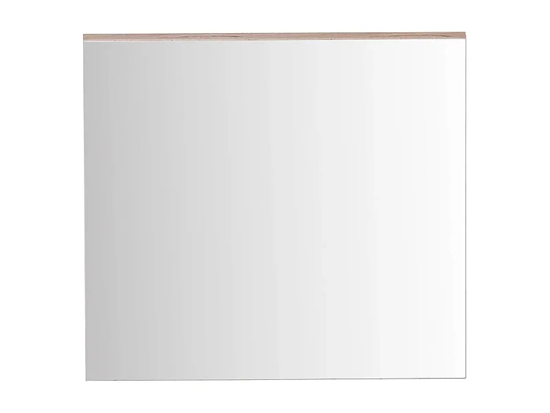 Miroir mural rectangulaire chêne clair Varok 60cm