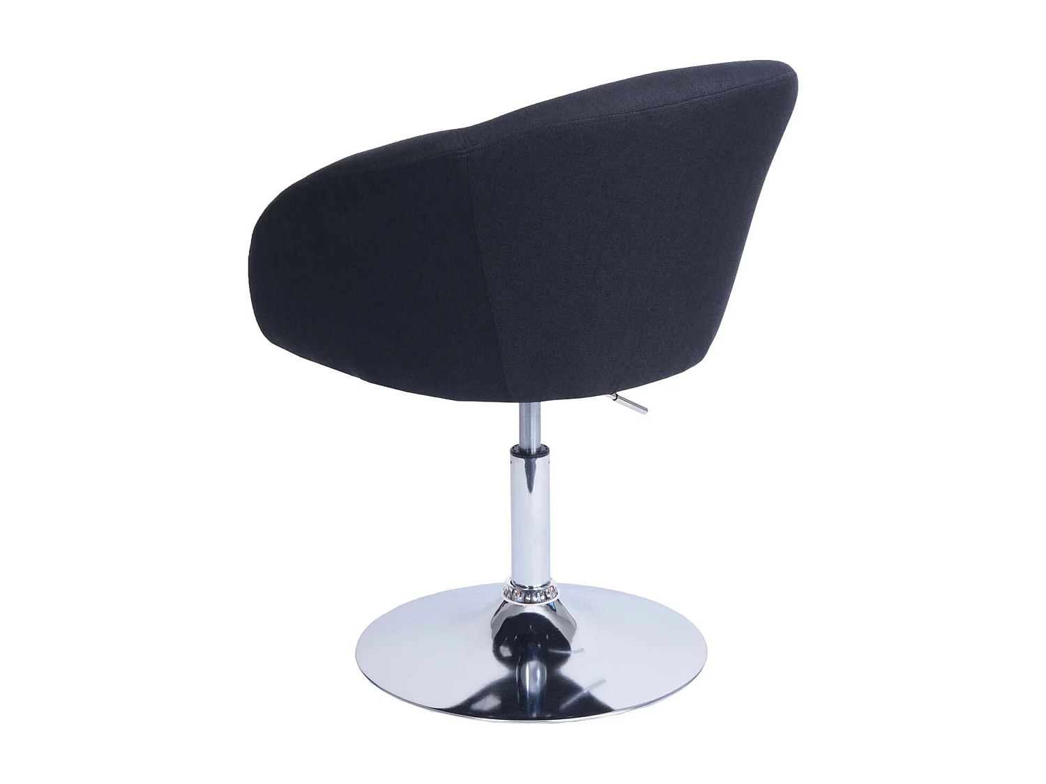 Dining chair MCW-F19 (set of 6),  fabric/textile in anthracite