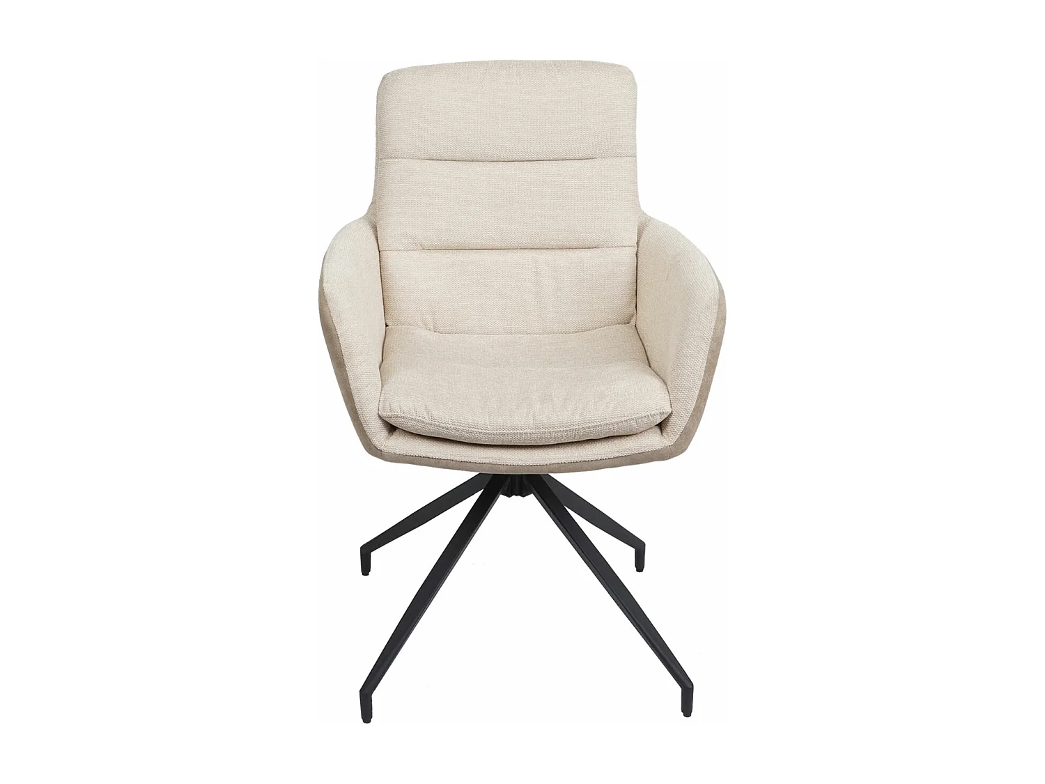 Chaise de salle à manger MCW-K32 (lot de 6),  crème-beige