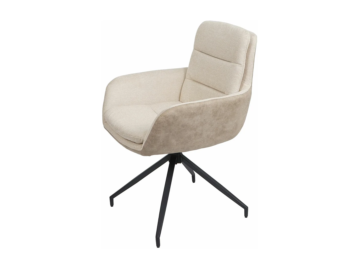 Chaise de salle à manger MCW-K32 (lot de 6),  crème-beige